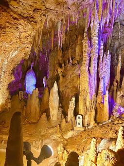 玉泉洞の写真素材2 玉泉洞,鍾乳石,洞窟の写真素材