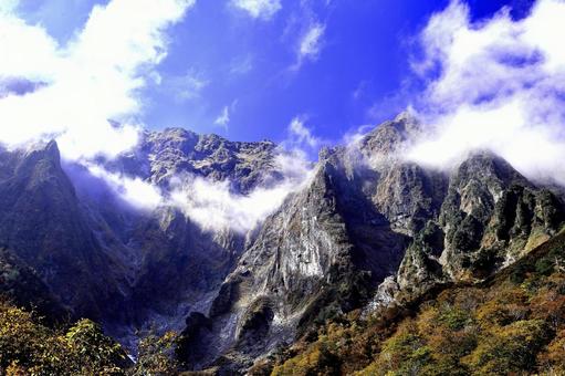 一ノ倉沢の秋の写真