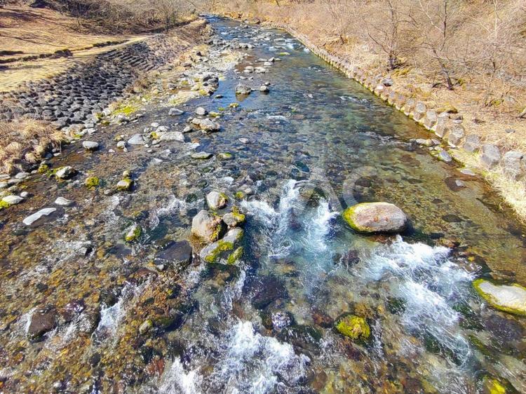 写真素材：栃木県 憾満ヶ淵 憾満ヶ淵,川,栃木県の写真素材