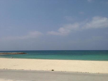 沖縄の海・砂浜 沖縄の海・砂浜の写真
