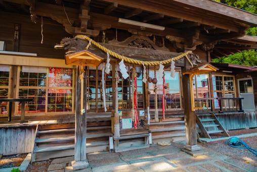 【青森】本八戸のおがみ神社 2025 青森,本八戸,駅の写真素材