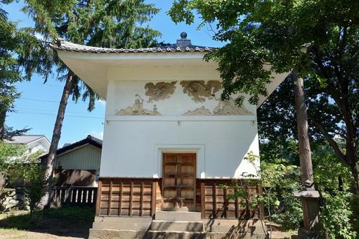 長野県-信濃国分寺-宝蔵 信濃国分寺,寺,八日堂の写真素材