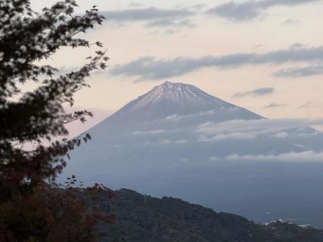 富士川サービスエリアから臨むの写真