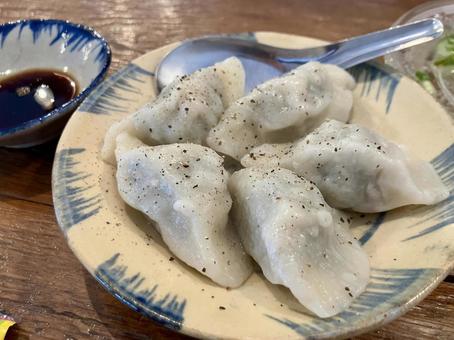 水餃子 水餃子,中華料理,餃子の写真素材