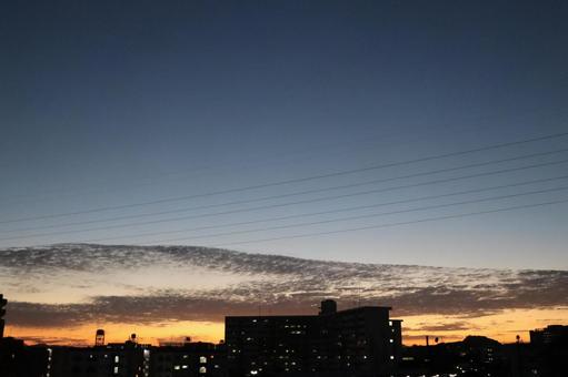 夕焼け 夕焼けの写真