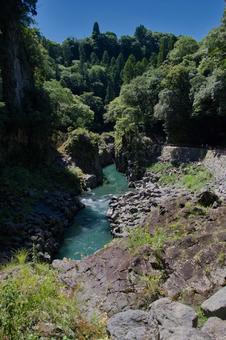 五ヶ瀬川 宮崎県高千穂峡 五ヶ瀬川 宮崎県高千穂峡の写真