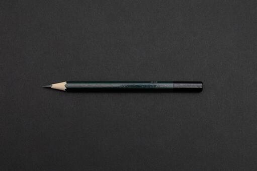 鉛筆と黒背景 鉛筆,筆記具,文房具の写真素材