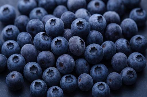 冷凍ブルーベリーの写真