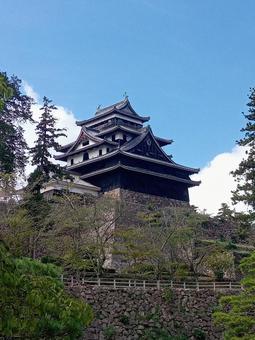 松江城8 松江城8 島根,松江城,天守の写真素材