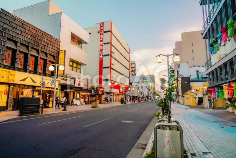 【青森】八戸の街並み 2025 青森,八戸,街並みの写真素材