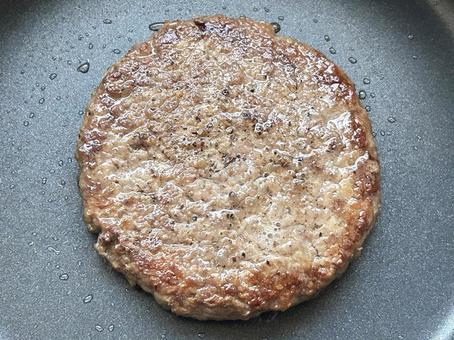 バーガー用ミート 肉,ミンチ,バーガーの写真素材