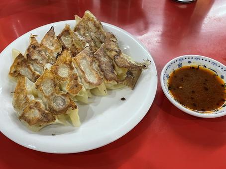 餃子 餃子,焼き餃子,中華の写真素材