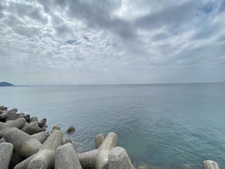 雲と海 雲と海の写真