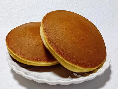 チョコバターどら焼き どら焼き,和菓子,スイーツの写真素材