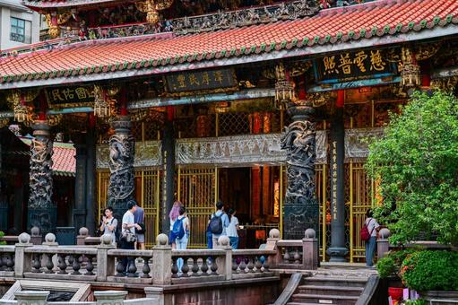 台湾・台北 龍山寺 台湾・台北 龍山寺の写真
