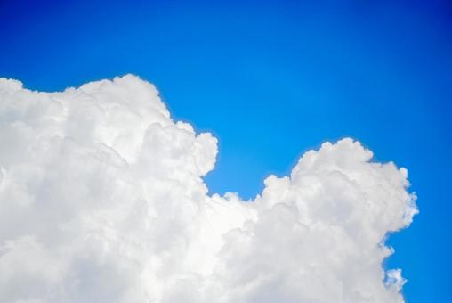 青空と雲 青空と雲の写真