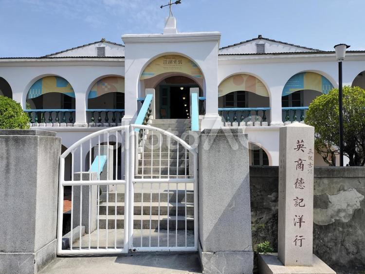 英商徳記洋行 英商徳記洋行,洋館,台南の写真素材