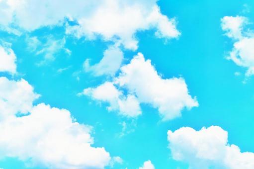 夏空 夏空の写真