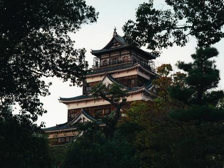広島城の写真
