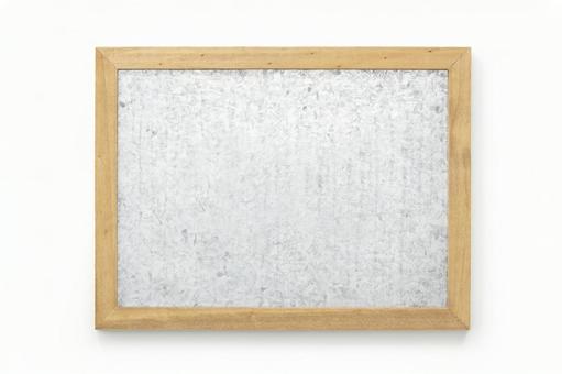 ブリキ風ボード(バック飛ばし、影イキ) ボード,メタル,ブリキの写真素材