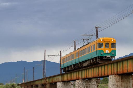 富山地方鉄道10030形、10041編成 富山地方鉄道,本線,地鉄の写真素材