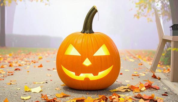 ジャック・オ・ランタン ハロウィン飾り ジャック・オ・ランタン ハロウィン飾りの写真