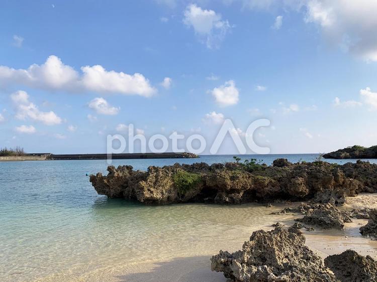 宮古島の海16 海,宮古島,沖縄の写真素材