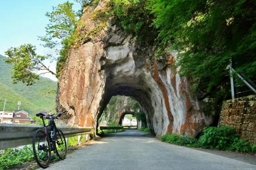 Photo, ibo river, hyōgo prefecture, cross bike, 