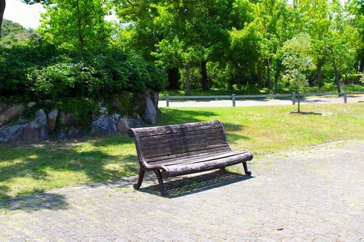 Bench in the park, JPG Bench in the park, JPG