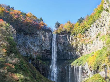 華厳ノ滝_2 華厳ノ滝,日本三名瀑,中禅寺湖の写真素材