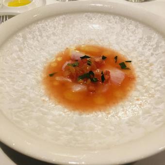 ガスパチョ ガスパチョ イタリアン,ディナー,コース料理の写真素材