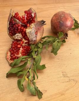 ザクロ ざくろ,柘榴,ザクロの写真素材