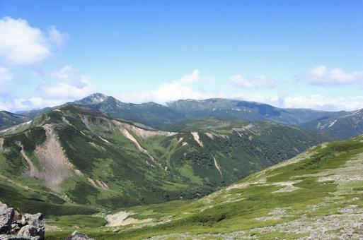 北アルプスの写真