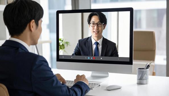 オンライン面接 オンライン面接の写真