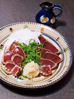 鰹のたたき 鰹のたたきの写真