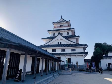 唐津城 佐賀県 唐津城 佐賀県 唐津城,佐賀県,唐津の写真素材
