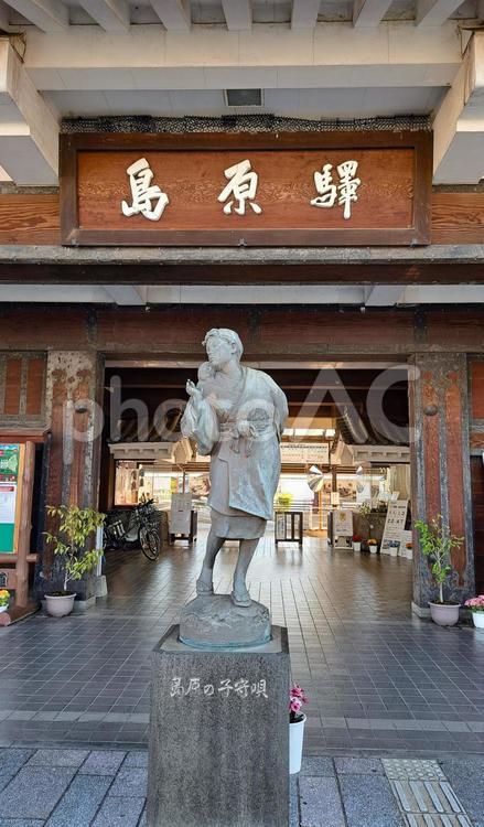 島原駅 島原駅,島原鉄道,長崎県の写真素材