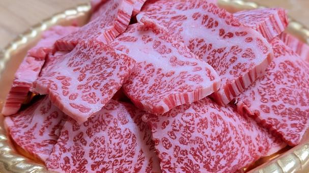 カルビ 焼肉 カルビ 焼肉 焼肉,カルビ,牛肉の写真素材