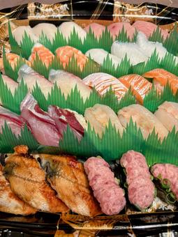 握り寿司セット 握り寿司セット 食事,特別,おすしの写真素材
