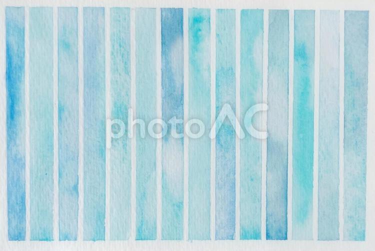 水色の手描きストライプ淡め加工 青,水色,ターコイズの写真素材