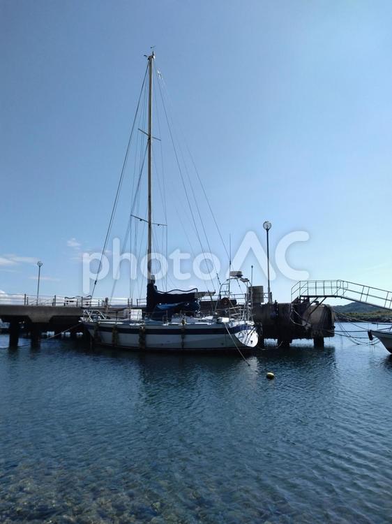 船着場 家島,兵庫県,姫路市の写真素材