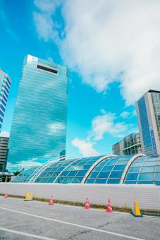 【兵庫】神戸駅の周辺 兵庫,神戸,駅前の写真素材