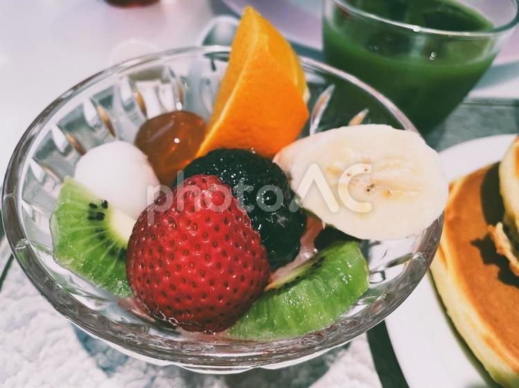 ご褒美デザートのあんみつ２ あんみつ,デザート,スイーツの写真素材