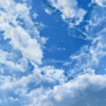 綺麗な青空 綺麗な青空の写真