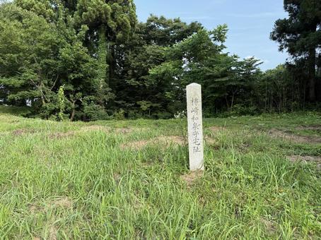 Photo, kasugayama castle, niigata prefecture, on the city, 