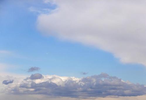 冬の空と雲5 冬の空と雲5の写真