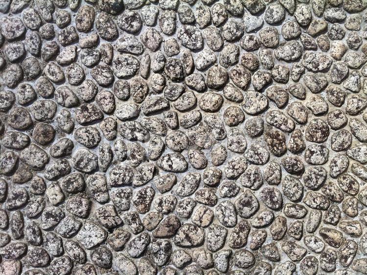 砂利の石畳の背景素材(2) テクスチャ,テクスチャー,背景の写真素材