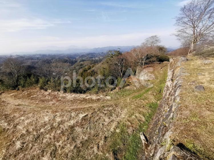 大分県　岡城跡　滝廉太郎　荒城の月 岡城跡,山城,国指定史跡の写真素材