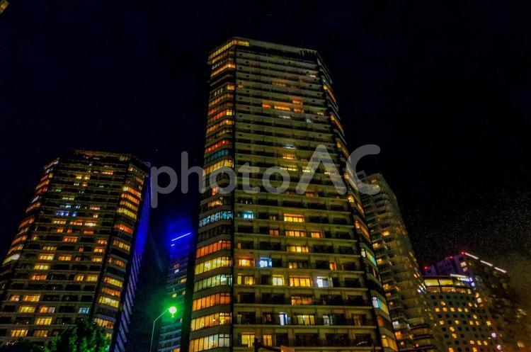 【神奈川県】横浜・みなとみらいのタワーマンション群 横浜,みなとみらい,タワーマンションの写真素材