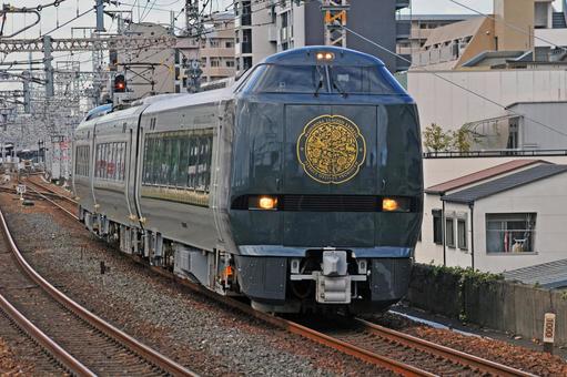 ６８３系　特急まほろば 乗合,旅客,のりものの写真素材